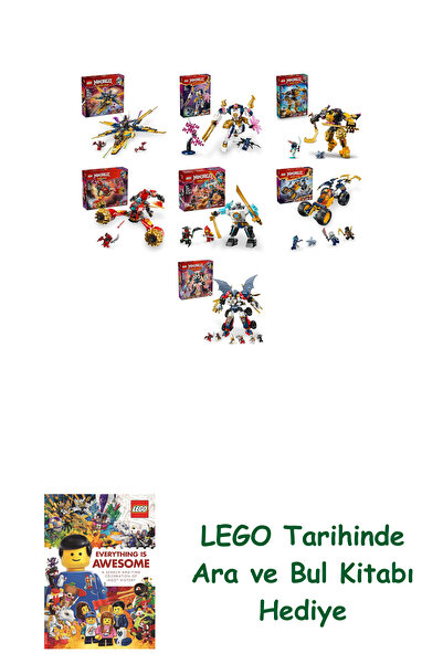 Bloomsbury مجموعة نينجاجو 547 (71833 + 71807 + 71839 + 71830 + 71827 + 71811 ...