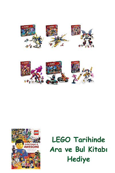 Bloomsbury مجموعة نينجاغو 436 (71843 + 71833 + 71834 + 71832 + 71838 + 71807)