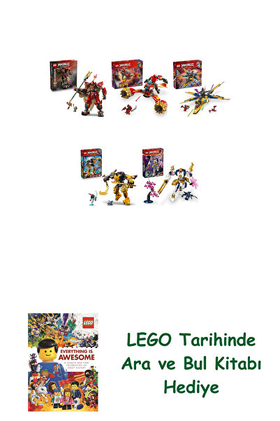 Bloomsbury مجموعة نينجاغو 385 (71846 + 71830 + 71833 + 71839 + 71807)