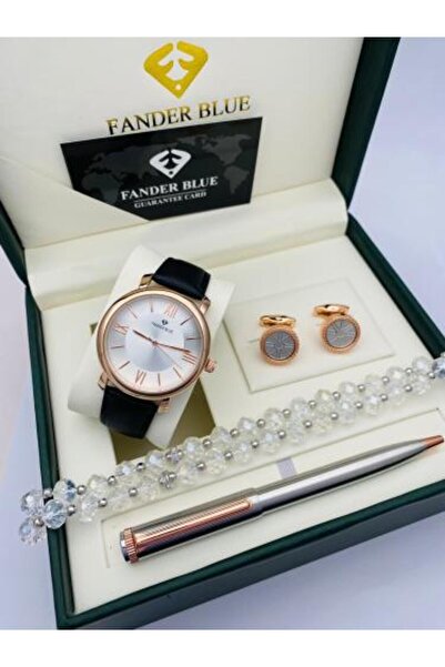 FANDER BLUE Men's Leather Set - Fundablo