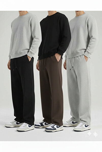 ALİ.COM Set of 3 Opportunity Product High Quality Loose Fit Flexible Comforta...