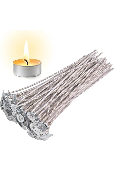 Mume concept 25 ADET MUM FİTİLİ %100 PAMUK - PARAFİNLENMİŞ - KALIN