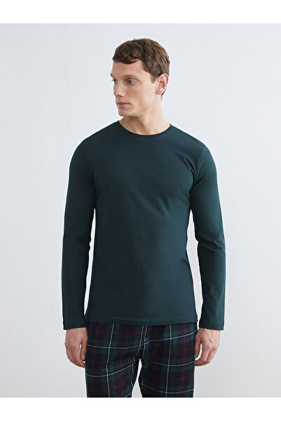 LC Waikiki Özmarka New Season Crew Neck Long Sleeve Men's Undershirt