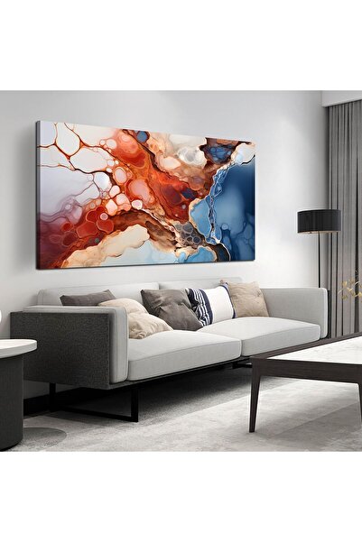 ALAYRA International لوحة جدارية أنيقة متعددة الألوان بتصميم منظر طبيعي جميل ...