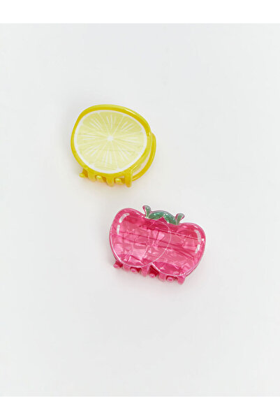 LC Waikiki Fruit Figured Girl's Clothespin Buckle Set of 2 from Uzg Store for...