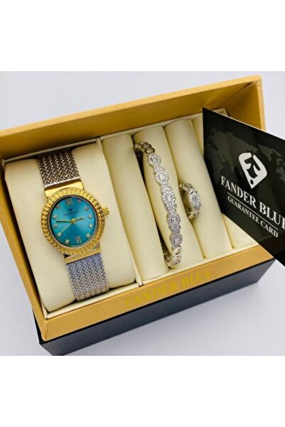 FANDER BLUE طقم فولاذي نسائي - طقم فوندابلو كامل