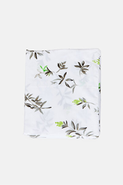 Catherine Malandrino Queen Size 3 Pcs Floral Print Duvet Cover Set, Multicolor