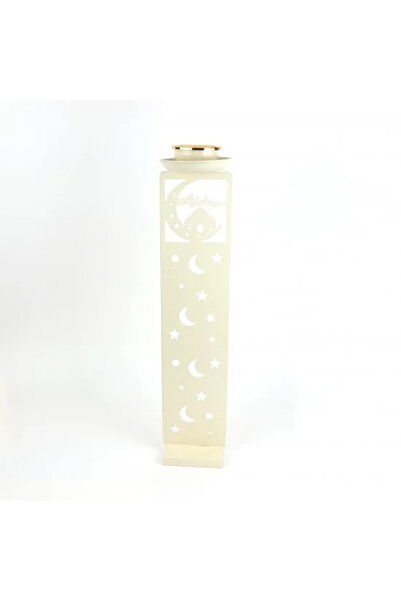 Generic Ramadan incense burner stand with a crescent moon and mosque design