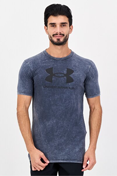 Under Armour Men Sportswear Fit Short Sleeve Outdoor T-shirt, Grey