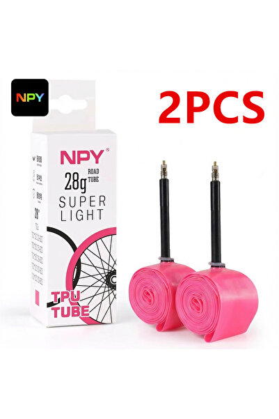 Choice 700c 65MM 2Pcs-28G NPY 1Pcs Ultralight 28g Bike TPU Inner Tube 700X18 ...