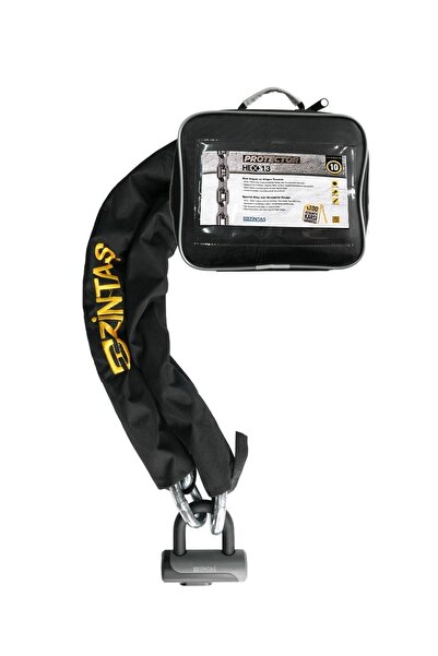 Zintaş HEX13 Motosiklet Kesilmez Zincir Kilit 13mm 13mm Kilitli