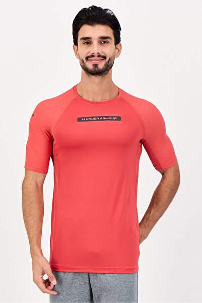 Under Armour Men Sportswear Fit Short Sleeve Training T-Shirt, Red