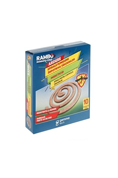 TRENDMARK Set de 10 spirale repelente de țânțari