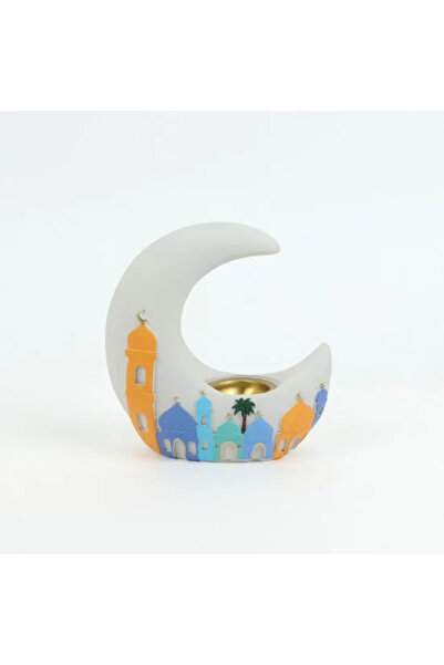 Generic Ramadan incense burner in the shape of a crescent moon
