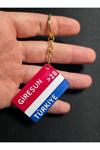 şimika tuning tuningmarketim GİRESUN Şehir İl Plakalık Anahtarlık