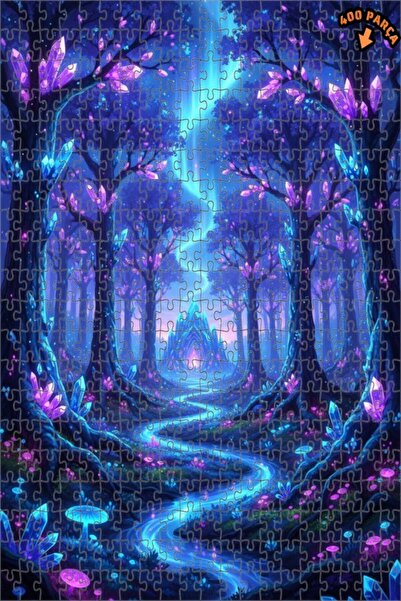 Teona Ahşap لغز خشبي بإطار مزدوج الطبقات من كريستال أورجاند ريف راي، 400 قطعة...