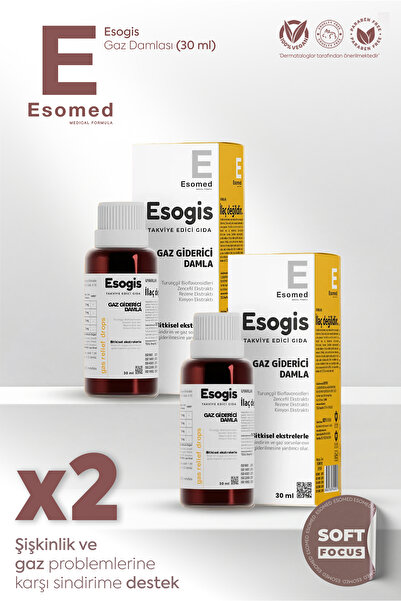 Esomed Bebekler İçin Gaz Damlası Yenidoğan Bitkisel Kolik Uyku-Gaz Düzenleyic...