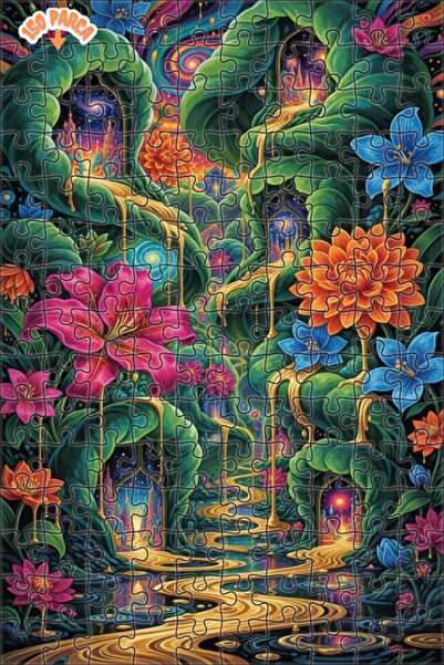 Teona Ahşap لغز خشبي بإطار مزدوج الطبقات من أورمان شيلاليس 150 قطعة 20×30