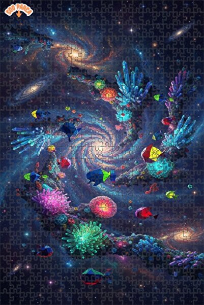 Teona Ahşap لغز خشبي بإطار مزدوج الطبقات من كريستال السمك من إنفينيت يوريم، 5...