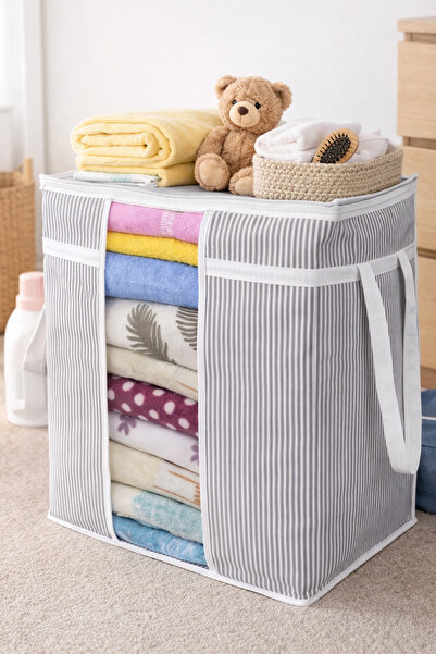 Generic Transparent window storage basket, cushion size 75X40X40cm