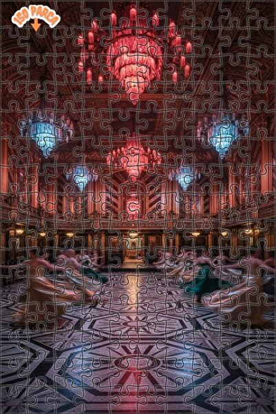 Teona Ahşap لوحة زيتية لنساء يرقصن الفالس في قاعة الرقص، لغز خشبي بإطار مزدوج...