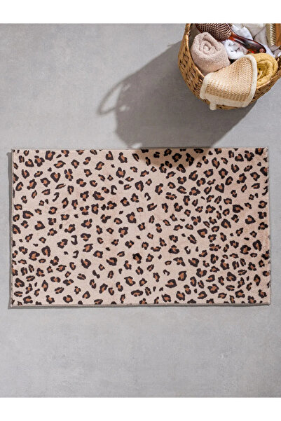 LC Waikiki LCW HOME Karışık Leopar Desenli Banyo Paspası 50x80 Cm
