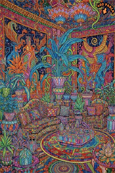 Teona Ahşap لغز خشبي بإطار مزدوج الطبقات بنمط زيتوني ملون من سايديكال تروبيك ...