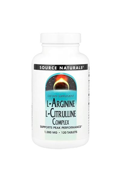 source naturals L-Arginine L-Citrulline Nitric Oxide Complex 120 Tablet
