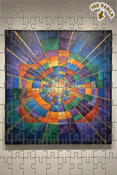 Teona Ahşap لغز خشبي بإطار مزدوج الطبقات بمظهر لوحة زيتية ينشر الطاقة 100 قطع...