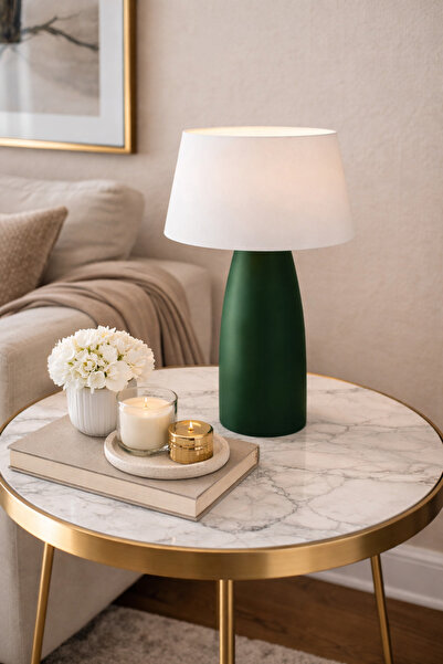 Vescarri مصباح طاولة حديث - إضاءة ديكورية