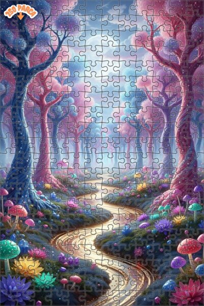 Teona Ahşap لغز خشبي بإطار مزدوج الطبقات من ماسالسي أورمان يو، 250 قطعة، 30×30