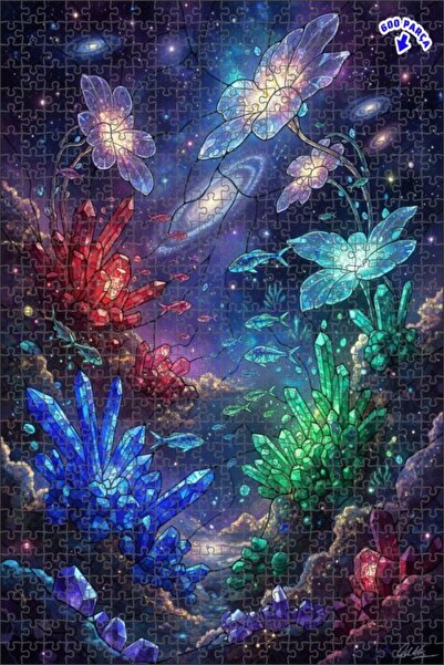 Teona Ahşap لغز خشبي مؤطر بطبقتين بمظهر الألوان المائية من حديقة الكريستال في...