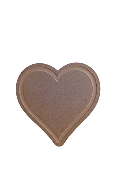 st koleksiyon hobi antika Mdf Heart Shaped Coaster, Plate Mat - Tableware Acc...