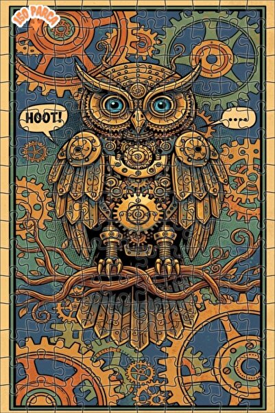 Teona Ahşap لغز خشبي مؤطر بطبقتين من ميكانيك البويه آرت 150 قطعة 20x30