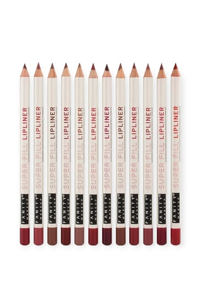 fanity Lip liners in 12 colors