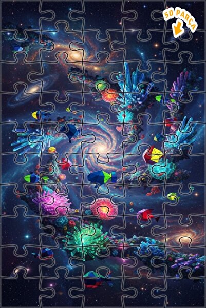 Teona Ahşap لغز خشبي بإطار مزدوج الطبقات من كريستال السمك من إنفينيت يوريم، 5...