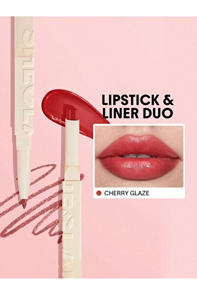 SHEGLAM Glam 101 Sheer Tinted Lipstick & Liner Duo - 2'si 1 Arada Dudak Kalem...