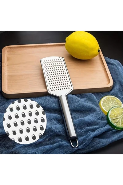 MyBru Paslanmaz Çelik Rende Peynir Çikolata Zencefil Patates Limon Rendesi