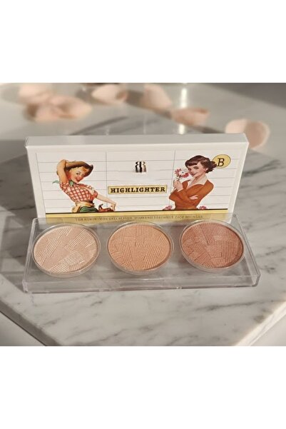 SİBELA BEAUTY GÜZEL GÖRMEK GÜZEL DÜŞÜNDÜRÜR Highlighter (Aydınlatıcı) 3'Lü Palet
