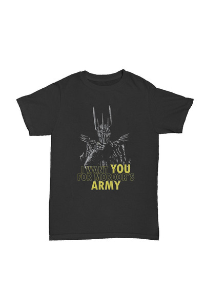 l'eivor Silmarillion & Lotr Special Detailed Design Printed Black Unisex T-Shirt