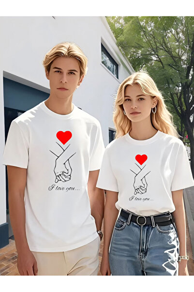 Deocept Couple Combination 1Pc Men's Model Valentine's Day Printed Comfortabl...