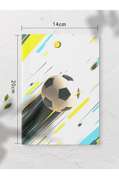 gxe.art Unlined Notebook, Football Pattern Notebook, Notepad, Mind and Memory...