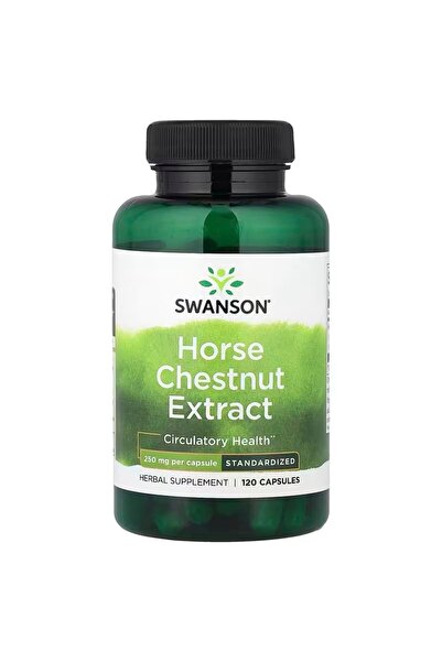 SWANSON Horse Chestnut Extract At kestanesi özü 250 mg 120 Caps