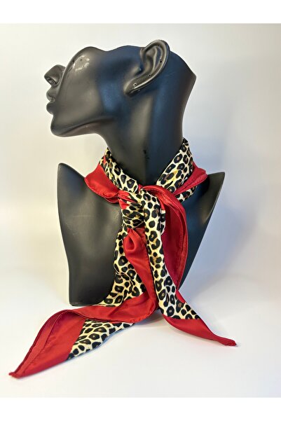 BHR AKSESUAR Patterned Square Scarf (45X45 cm)