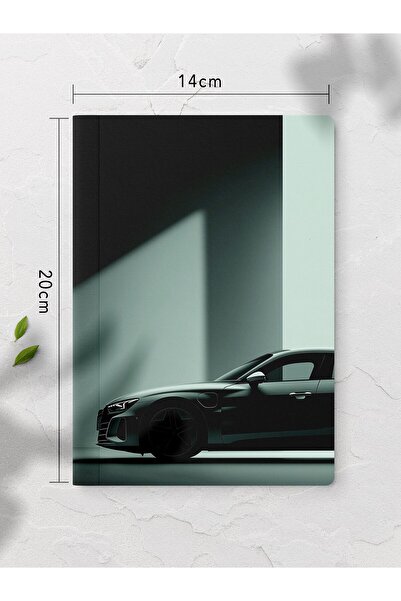 gxe.art Unlined Notebook Illustration Car Pattern Notebook Notepad Mind and M...