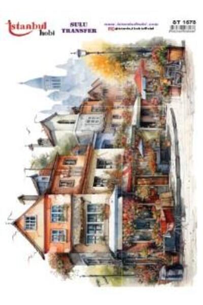 İstanbul Hobi Water Transfer Paper 25X35Cm St-1573
