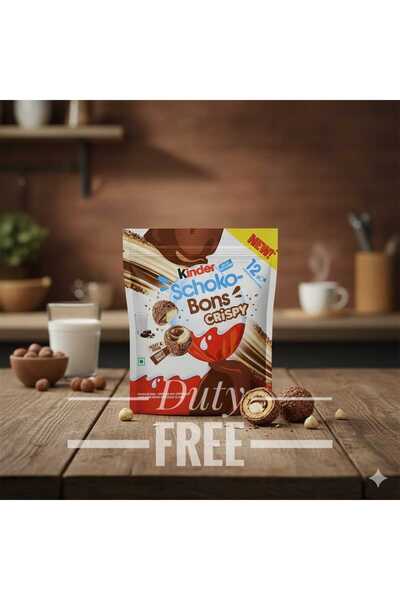 hijazigroup Milk Chocolate Candies KINDER SCHOKO BONS CRISPY 67,2GR