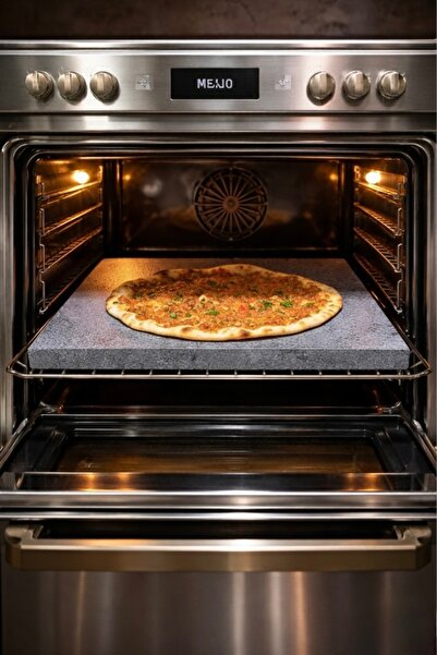 STONE EDITION %100 Doğal Bazalt | Steak Pişirme Taşı | Mangal Taşı | Fırın Ta...