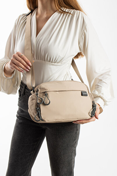 Sanmorris Çok gözlü Ayarlanabilir Askılı Su geçirmez Günlük Pratik Kullanımlı...