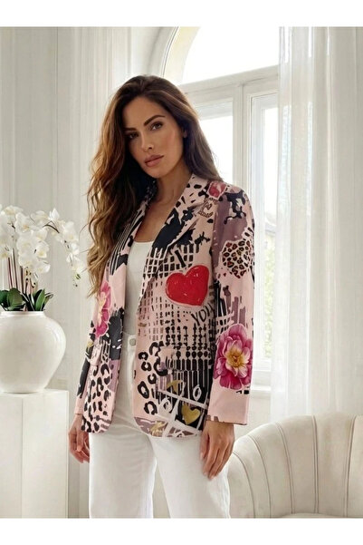 UniqueStore.ro Statement jacket with artistic print